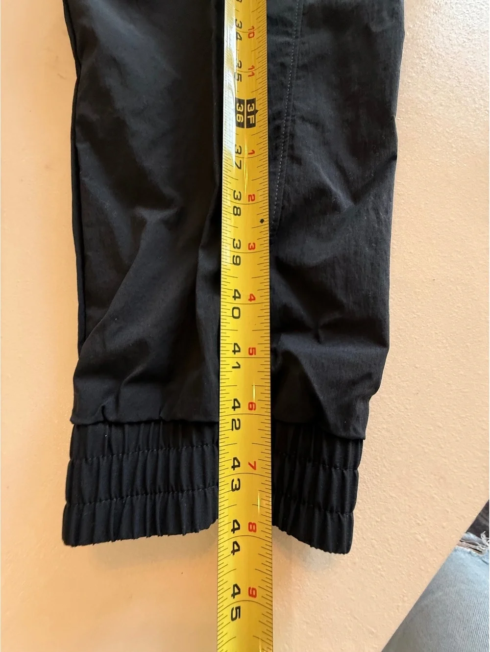 Jordan Men's Black and White Training Pants Size M
